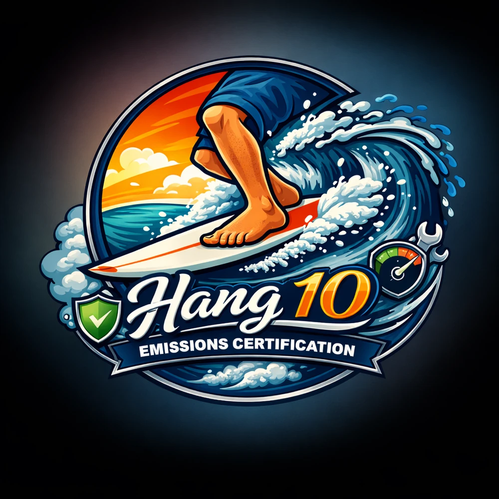 Hang 10 Emissions Certification logo